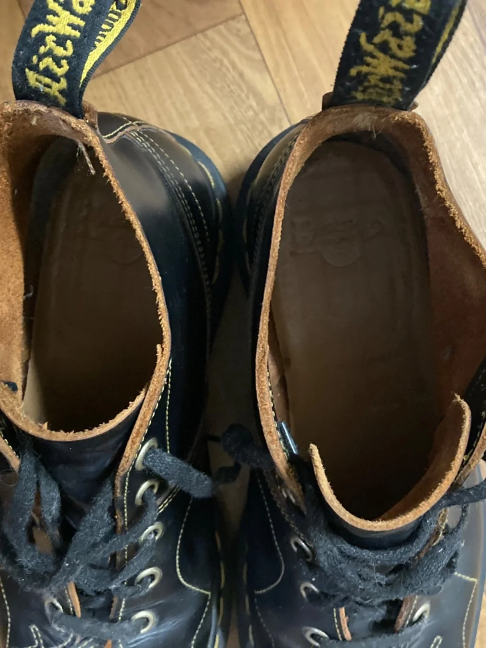 Dr. Martens Church Vintage Monkey Boots Black Leather Men’s 6 Women’s 7 EU 38